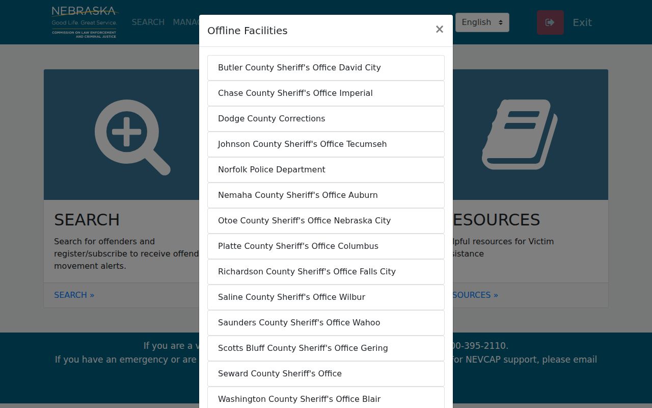 Howard County arrest custody search and NEVCAP notifications
